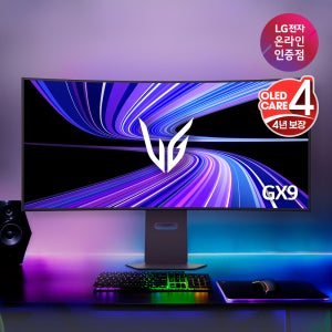 (올레드케어 4년보장) LG GX9 45GX950B OLED 5K2K evo AI 330Hz듀얼모드 게이밍모니터 113cm(45인치)