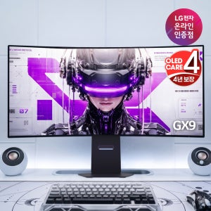 (올레드케어 4년보장) LG GX9 45GX950B OLED 5K2K evo AI 330Hz듀얼모드 게이밍모니터 113cm(45인치)