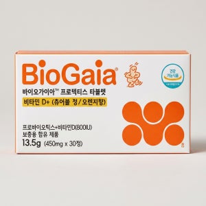 바이오가이아 프로텍티스 타블렛 비타민D+ 츄어블 정 오렌지향 30정 1개