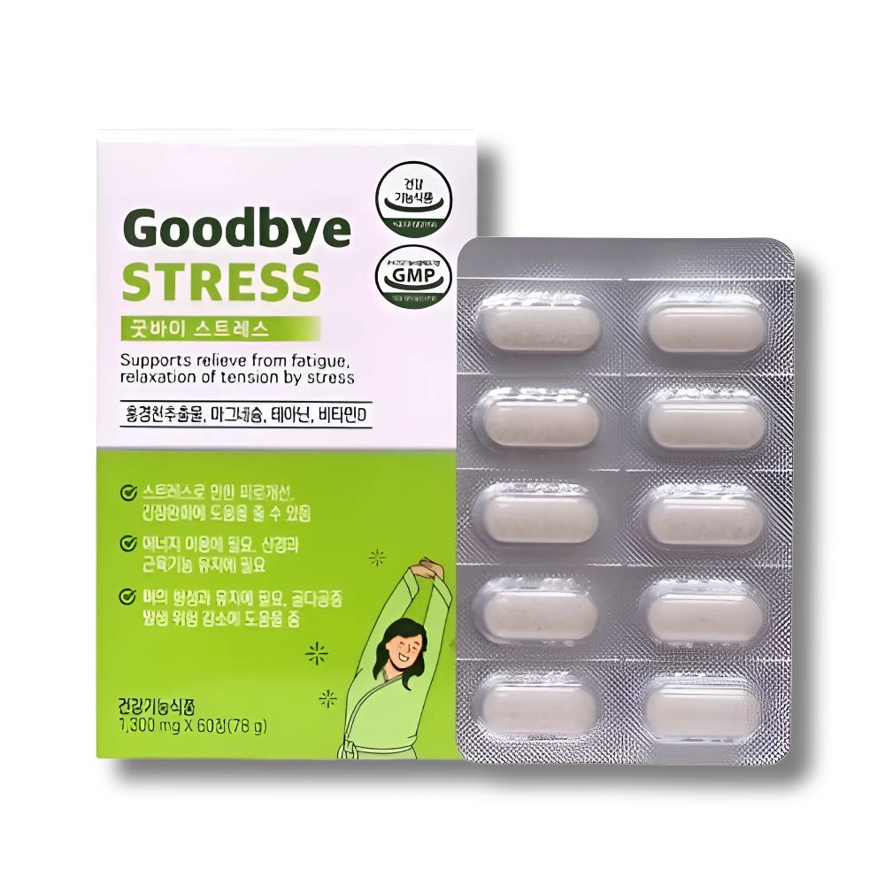 L<b>테아닌효능</b> 홍경천 2개월분 학업 스트레스 긴장완화 피로개선 신경근육 수험생 긴장도 갱년기