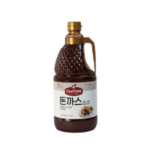 태신푸드 대상 쉐프원 돈까스 소스 업소용 대용량 2.01kg, 6개