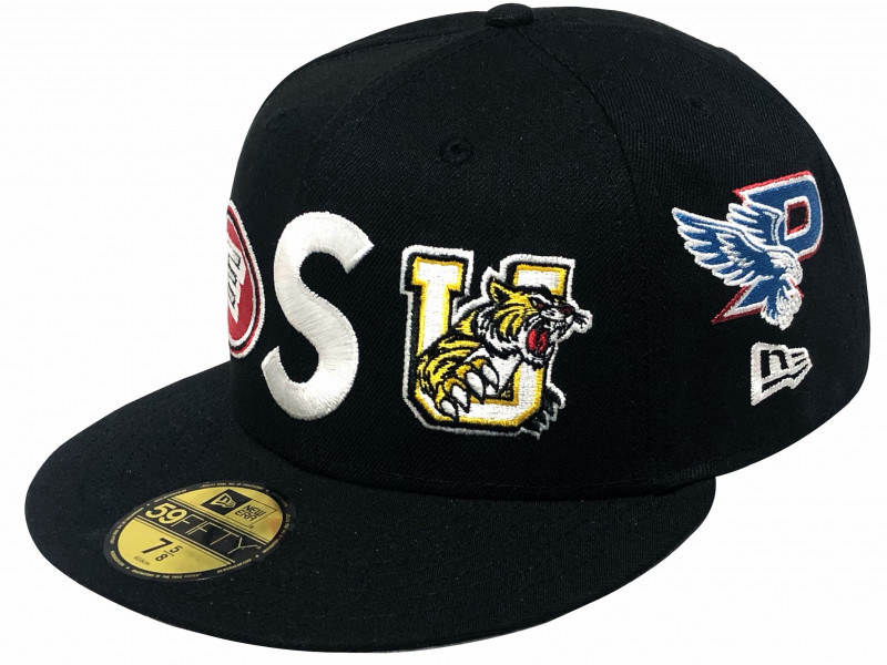 シュプリーム ジャパンSUPREMEキャップコラボ26SSマスコットSロゴキャップブラックエスロゴ