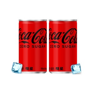 코카콜라 제로 190ml 60캔 (30캔 x 2박스) 미니 캔음료 음료수