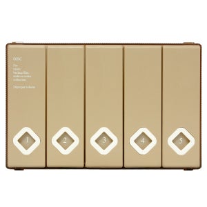 CD DVD 케이스 120장 보관함 MAX 캬라멜