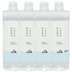 라운드랩 1025 독도 토너 500ml(대용량) x 4개