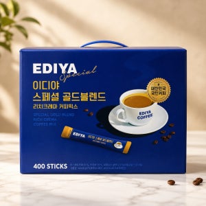 이디야 스페셜 골드블렌드 커피믹스 11g x 400T 리치크레마 사무실 탕비실