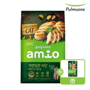 (+자담퓨레 세트) 풀무원 아미오 캣 자연담은식단 바르게기른닭, 6.4kg, 1개