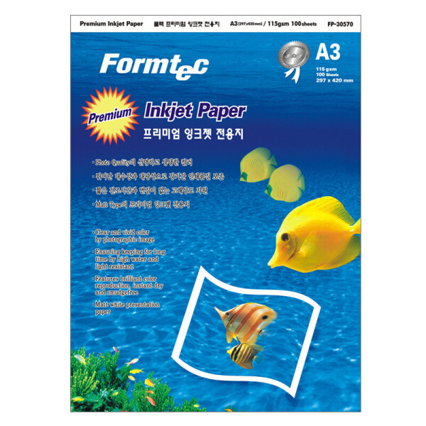 폼텍 FP-30570 잉크젯 전용지 A3 100매