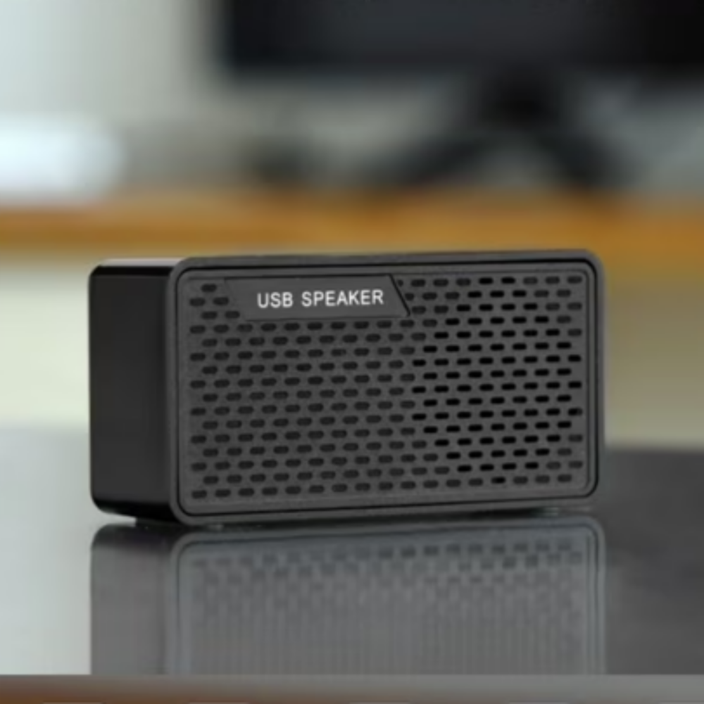 심플 USB 연결 초경량 미니 pc 스피커 소형 고음질 휴대용 노트북 스피커 3W