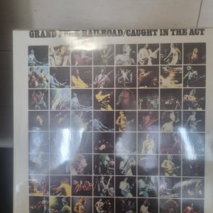[컬러해적판 중고] 그랜드펑크 레일로드 LP / Grand railroad - caught in the act LP(2LP)
