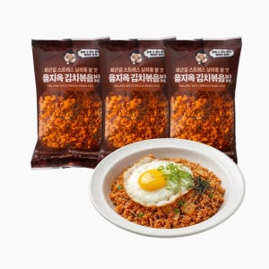 을지옥 직화 불맛 가득 김치볶음밥 냉동 간편식 250g, 3개