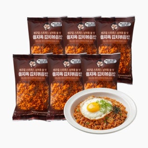 을지옥 직화 불맛 가득 김치볶음밥 냉동 간편식 250g, 6개