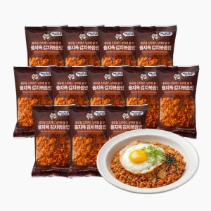 을지옥 직화 불맛 가득 김치볶음밥 냉동 간편식 250g, 12개