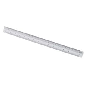 플라스틱 제도용 스케일자 1개 30cm 건축학과 실내디자인 비율 도면자 혼합색상