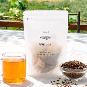 [슈퍼적립] 주전자용 국산 결명자차 생분해 티백 10gx10개입