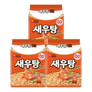 농심 새우탕면 122g, 12개