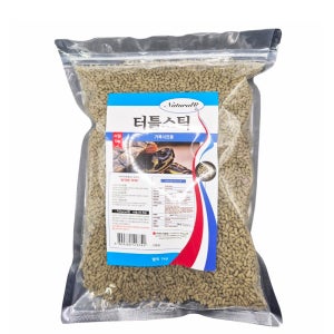 내츄럴한 터틀스틱 거북이전용 사료 리필용 1kg