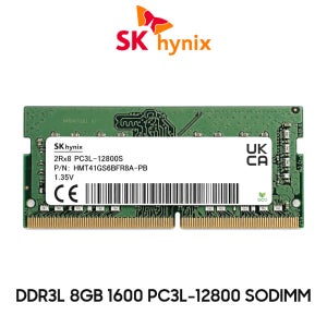 SK하이닉스 노트북 메모리 DDR3 8GB 1600 PC3L 12800 저전력 SODIMM