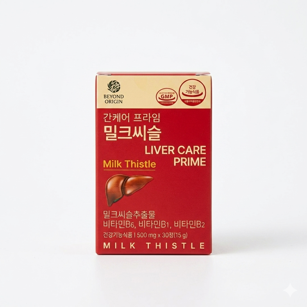 간케어 프라임 밀크씨슬 제품 이미지