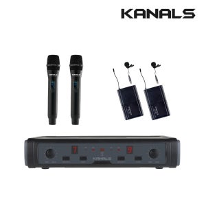 카날스 2채널 무선마이크 BK-7200N 강의 체육대회 교회시스템