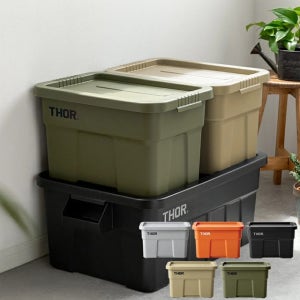 토르 컨테이너박스 수납 정리 대용량 THOR Large Totes With Lid 22L (5컬러)