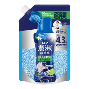 레노아 초강력 탈취 항균 비즈 스포츠 쿨 리프레시 시트러스향 리필형 1810ml 2개 대용량