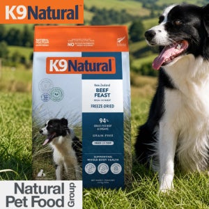 K9 Natural 동결건조 강아지사료 쇠고기, 3.6kg, 1개