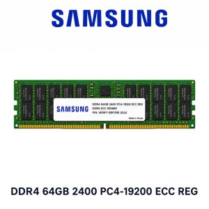 삼성전자 서버용 메모리 DDR4 64GB 2400 PC4 19200 ECC REG