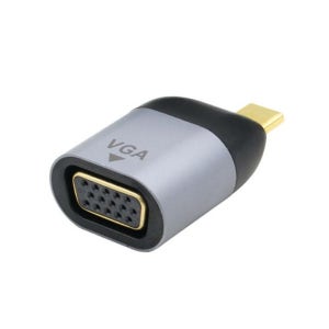 USB 3.1 C타입 to VGA 변환 컨버터 노트북 PC 미러링 출력 가능