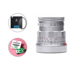 라이트 렌즈 랩 M 50mm f1.9 R-Super Six 실버 [로우 콘트라스트] + BW필터