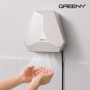 GREENY 스톤 헤파필터 핸드드라이기 에어타월 핸드드라이어 카페 업소용