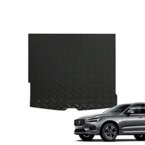 디케이몰 적재함 매트 바닥 체크판 방수 화물칸 고무 매트 볼보 XC60 (18-21년), 트렁크, 블랙
