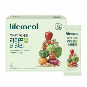 이롬 황성주 1일1생식 라이프밀 데일리 14포 1박스-아침 식사 대용 간편식 영양식