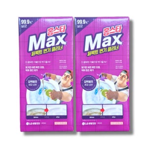 홈스타 맥스 퍼펙트 변기 클리너 99.9살균 540ml, 2개