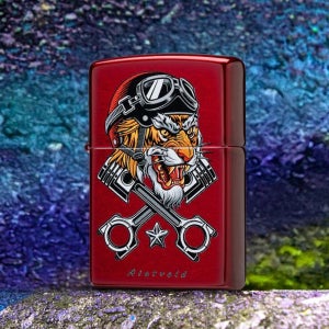 ZIPPO 지포 x 릭 리트벨트 한정판 46934 타이거 라이더