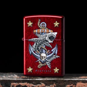 ZIPPO 지포 x 릭 리트벨트 한정판 47109 샤크 앵커