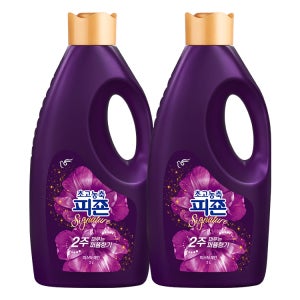 피죤 초고농축 섬유유연제 시그니처 미스틱레인 2L 용기 x 2개