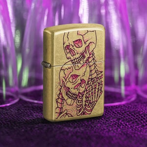 ZIPPO 지포 47149 러브 스컬