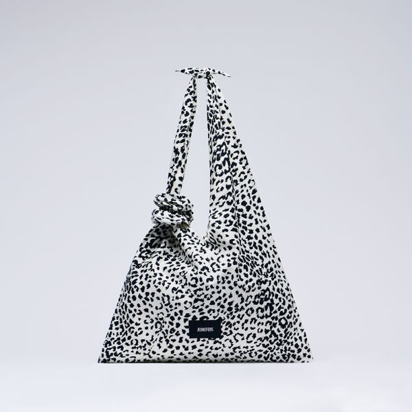 제드레페브5 Scrunchie large hobo 스크런치 라지 호보 레오파드 2colors