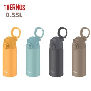 써모스 THERMOS 진공단열 보온보냉 원터치 물병 550ml JOS550