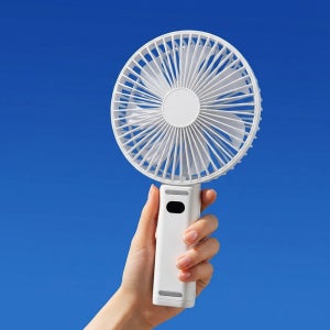 [더숨라이프] 빅팬 손선풍기 접이식 대형 무소음 클립 손풍기 무선 미니