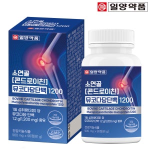 일양약품 소연골 콘드로이친 뮤코다당 단백 1200 관절 연골 정 90정, 1개