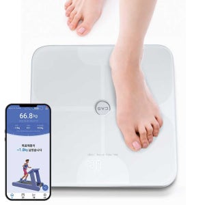 카스 인바디 체중계 디지털 전자 블루투스 체지방 체성분 몸무게 측정 저울 BFA-S7