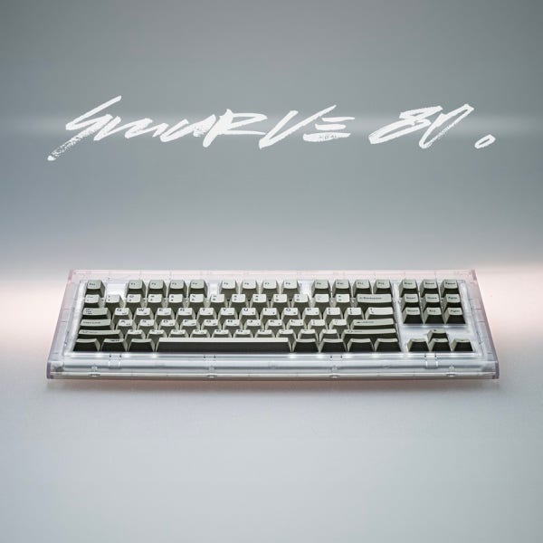 스웨그키 스머브80 Smurve80 솔레노이드 유무선 기계식 키보드 블루투스 자체제작 [87Key]