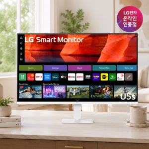 LG U5s AI 스마트모니터 80cm(32인치) WebOS 26 32U501SBW