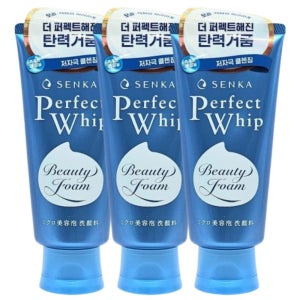 센카 퍼펙트 휩 페이셜 폼클렌징 120g x 3개