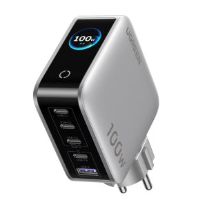 유그린 넥소드 프로 GaN 100W PD PPS 디스플레이 5포트 멀티 고속충전기 X773