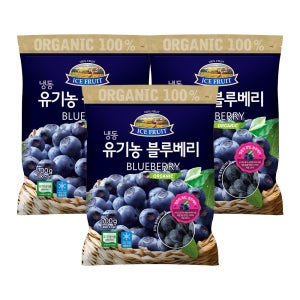 [N새벽] 냉동 유기농 블루베리 700g, 3개