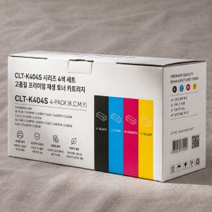 [4색세트] 삼성 CLT-K404S 재생토너 SL-C483 433 430 W FW