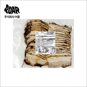 토자연 일식차슈 슬라이스 (1kg) 덮밥 라멘 라면 고명 토핑
